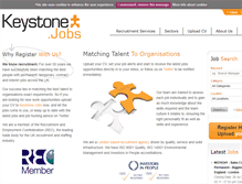 Tablet Screenshot of keystone.jobs
