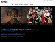 Tablet Screenshot of keystone.ch